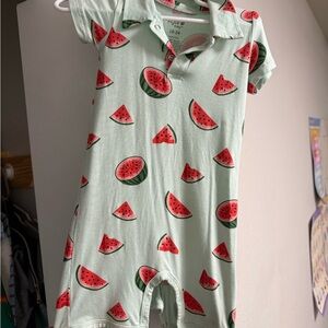Watermelon Print Baby Romper Kyte